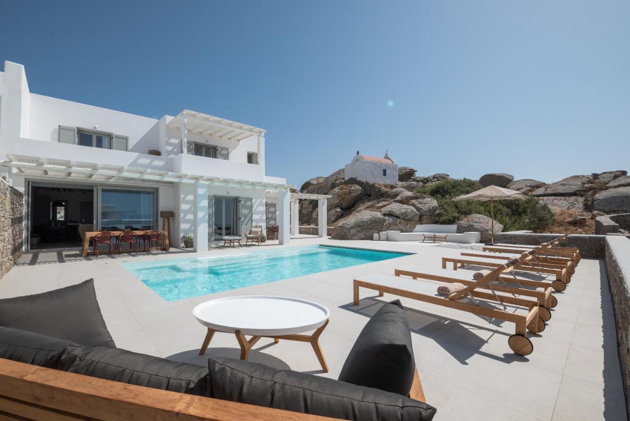 Villa Petra Mare Above Mykonos Town Private Pool 외부 사진
