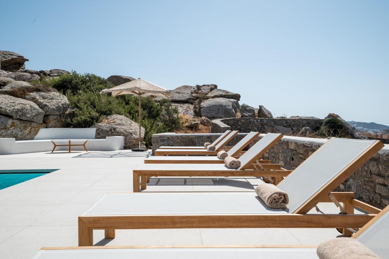 Villa Petra Mare Above Mykonos Town Private Pool 외부 사진