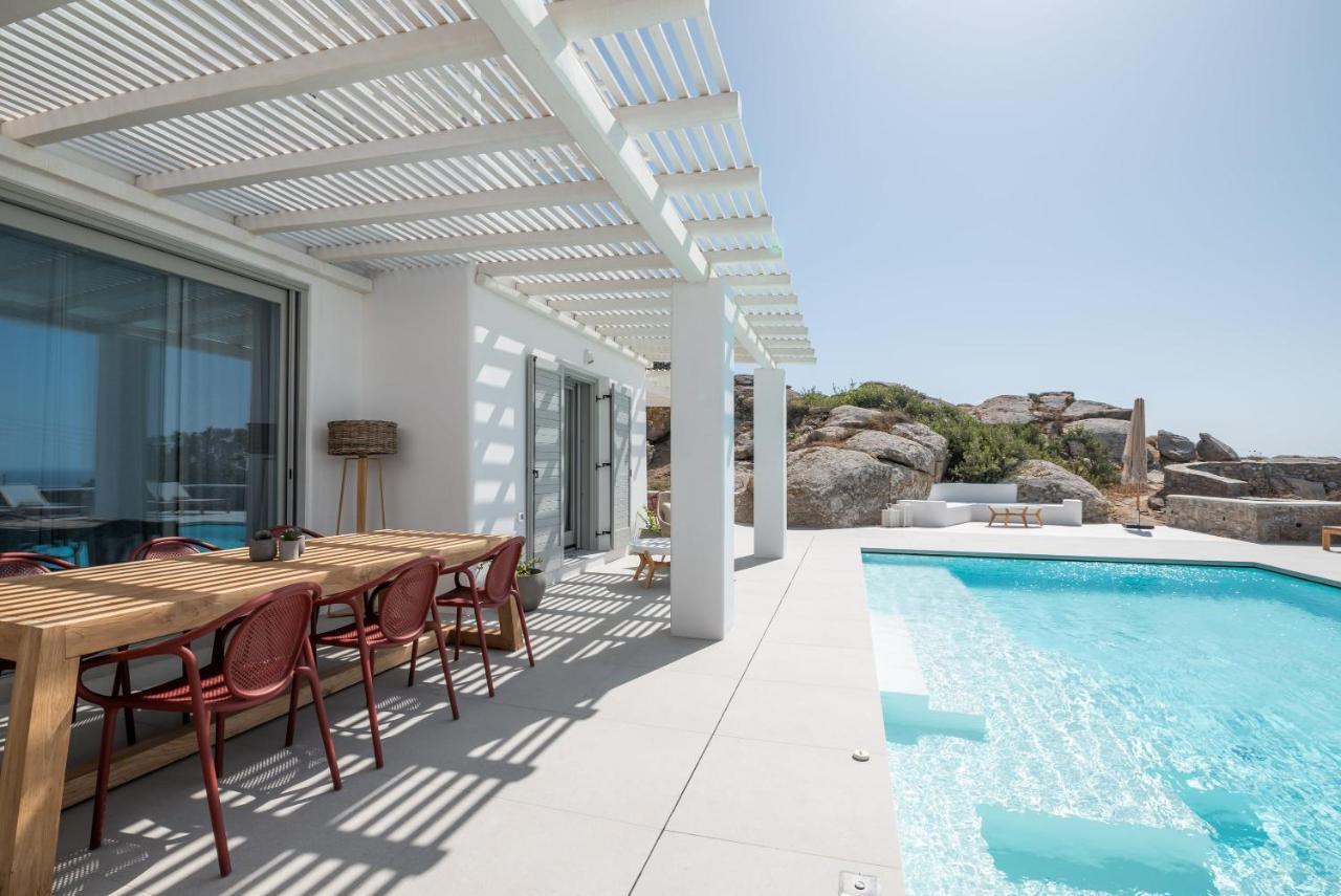 Villa Petra Mare Above Mykonos Town Private Pool 외부 사진