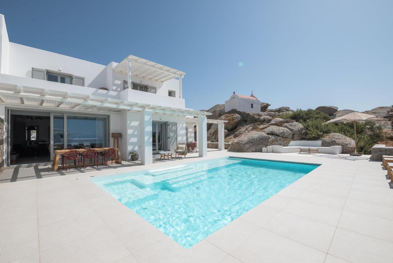 Villa Petra Mare Above Mykonos Town Private Pool 외부 사진