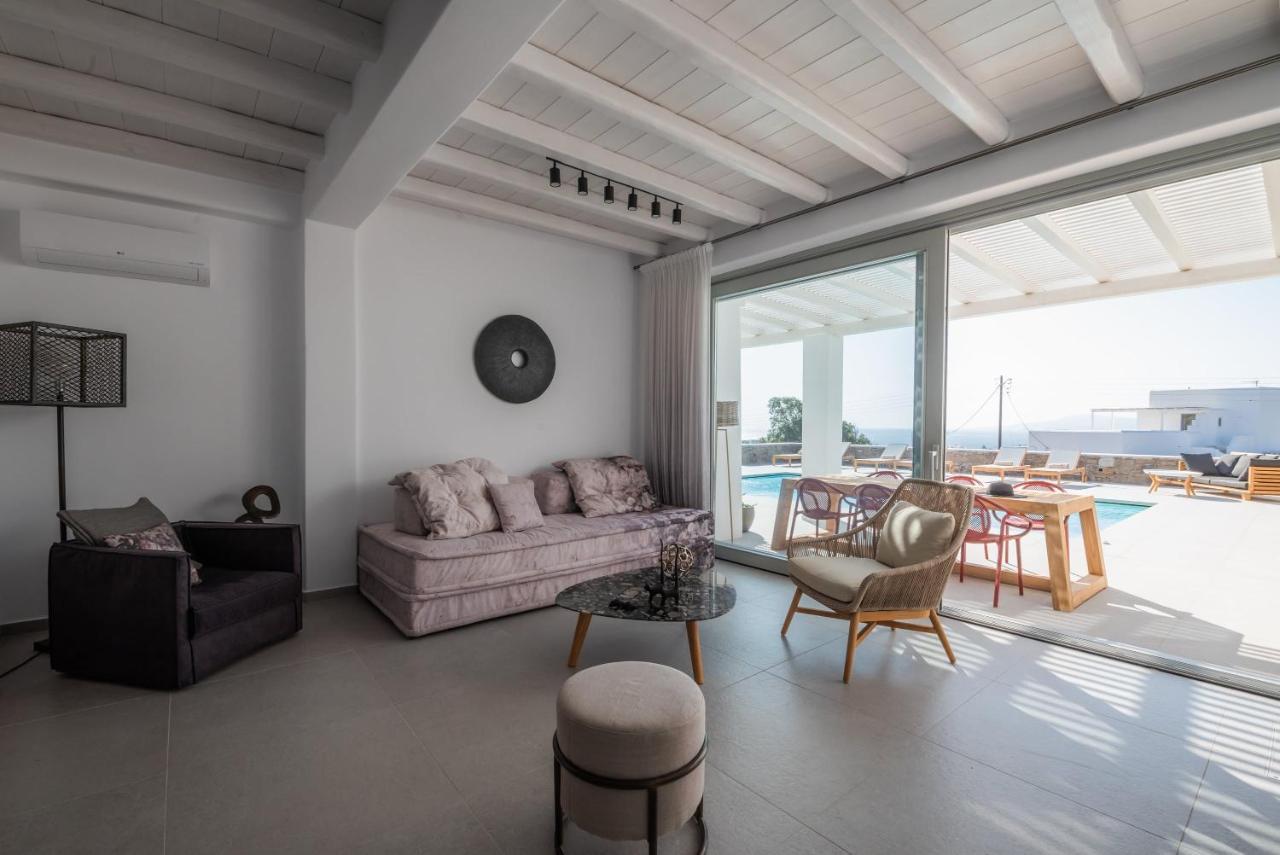 Villa Petra Mare Above Mykonos Town Private Pool 외부 사진
